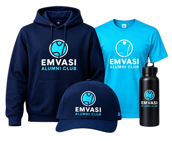 Woman in an EMVASI visor and sports top